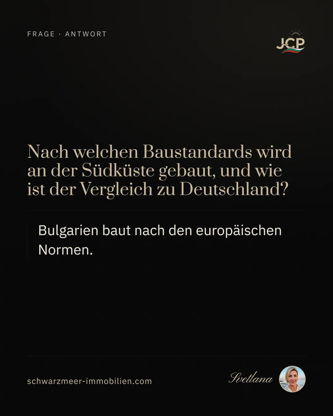 Nach welchen Baustandards wird an der Südküste gebaut, und wie ist der Vergleich zu Deutschland?