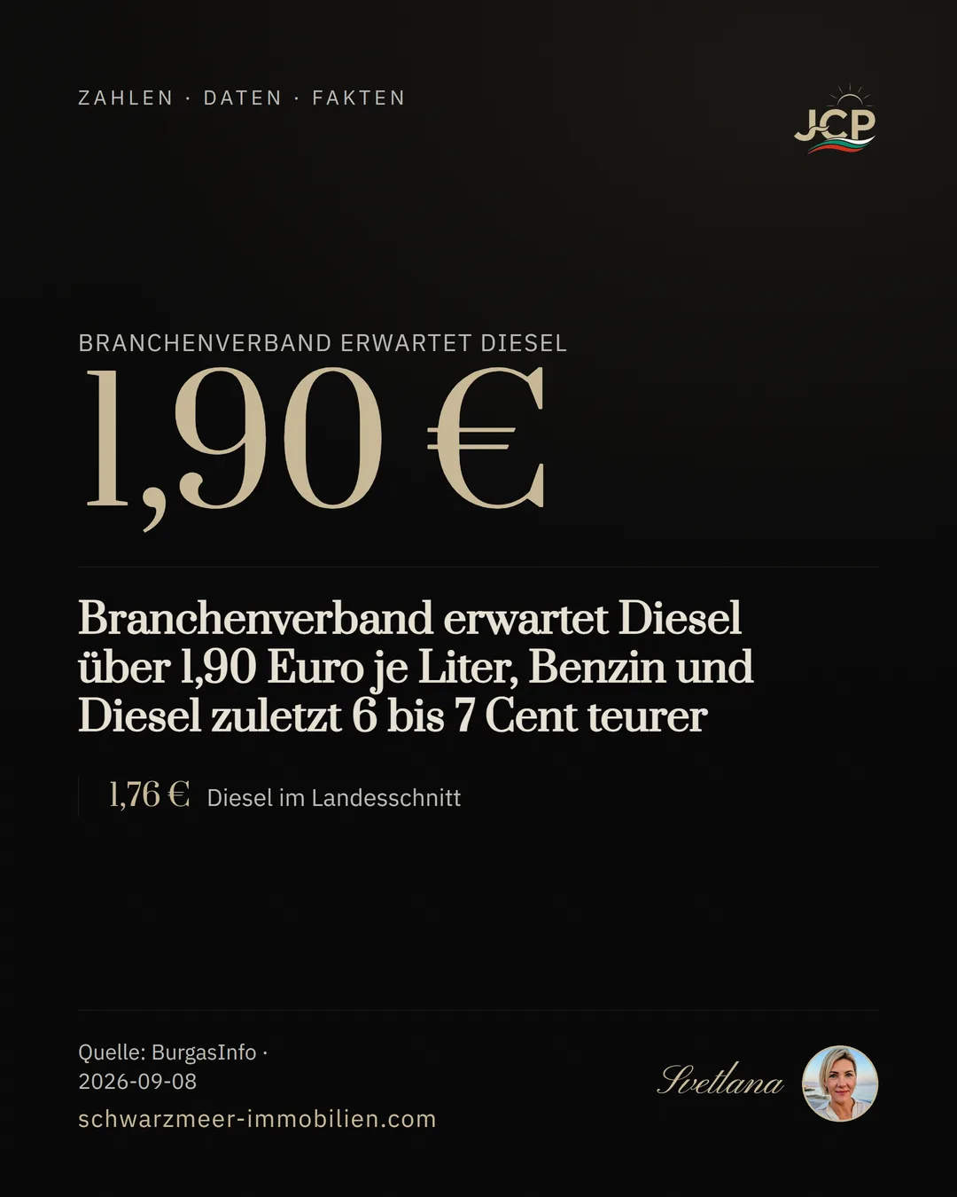 Branchenverband erwartet Diesel über 1,90 Euro je Liter, Benzin und Diesel zuletzt 6 bis 7 Cent teurer