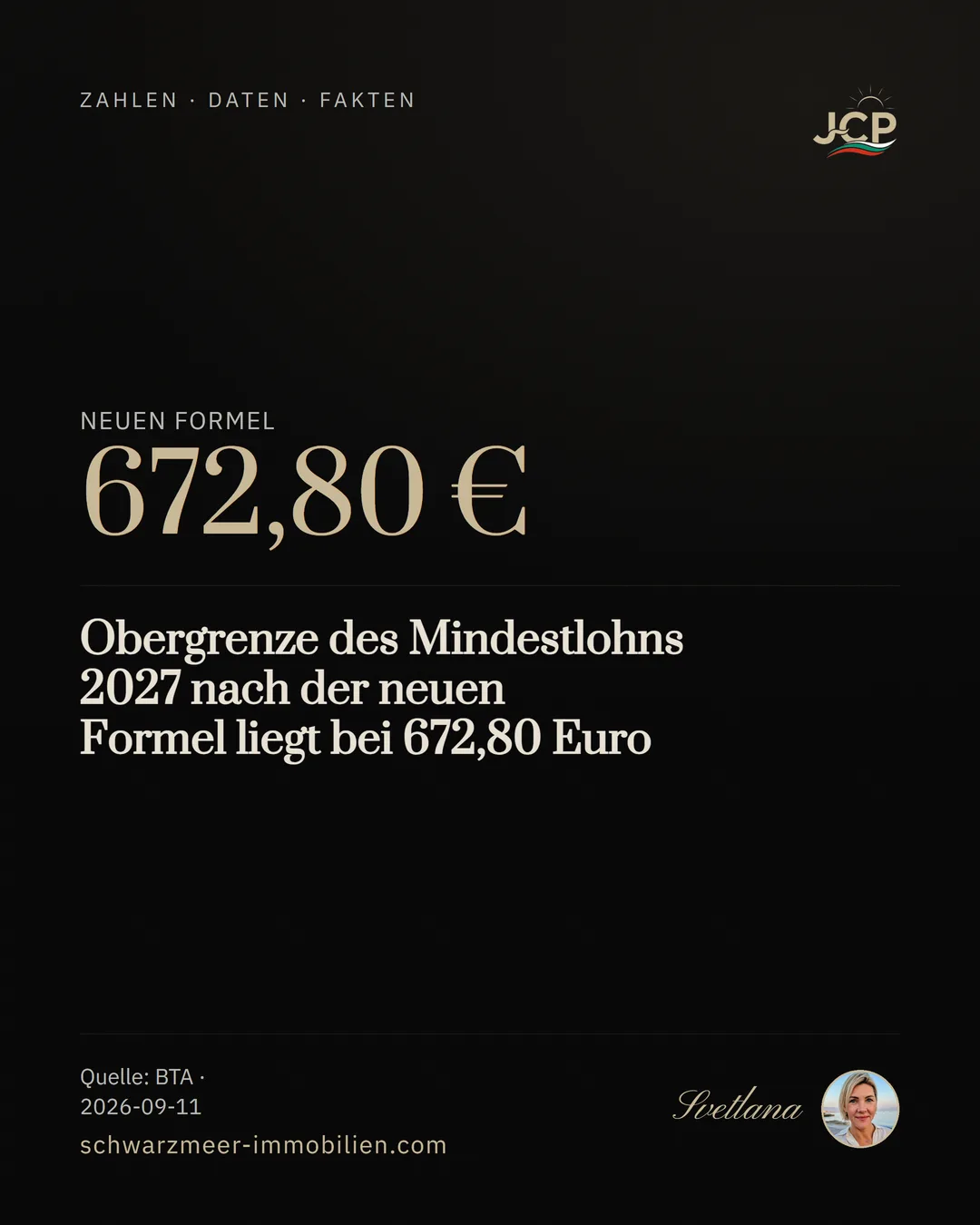 Obergrenze des Mindestlohns 2027 nach der neuen Formel liegt bei 672,80 Euro