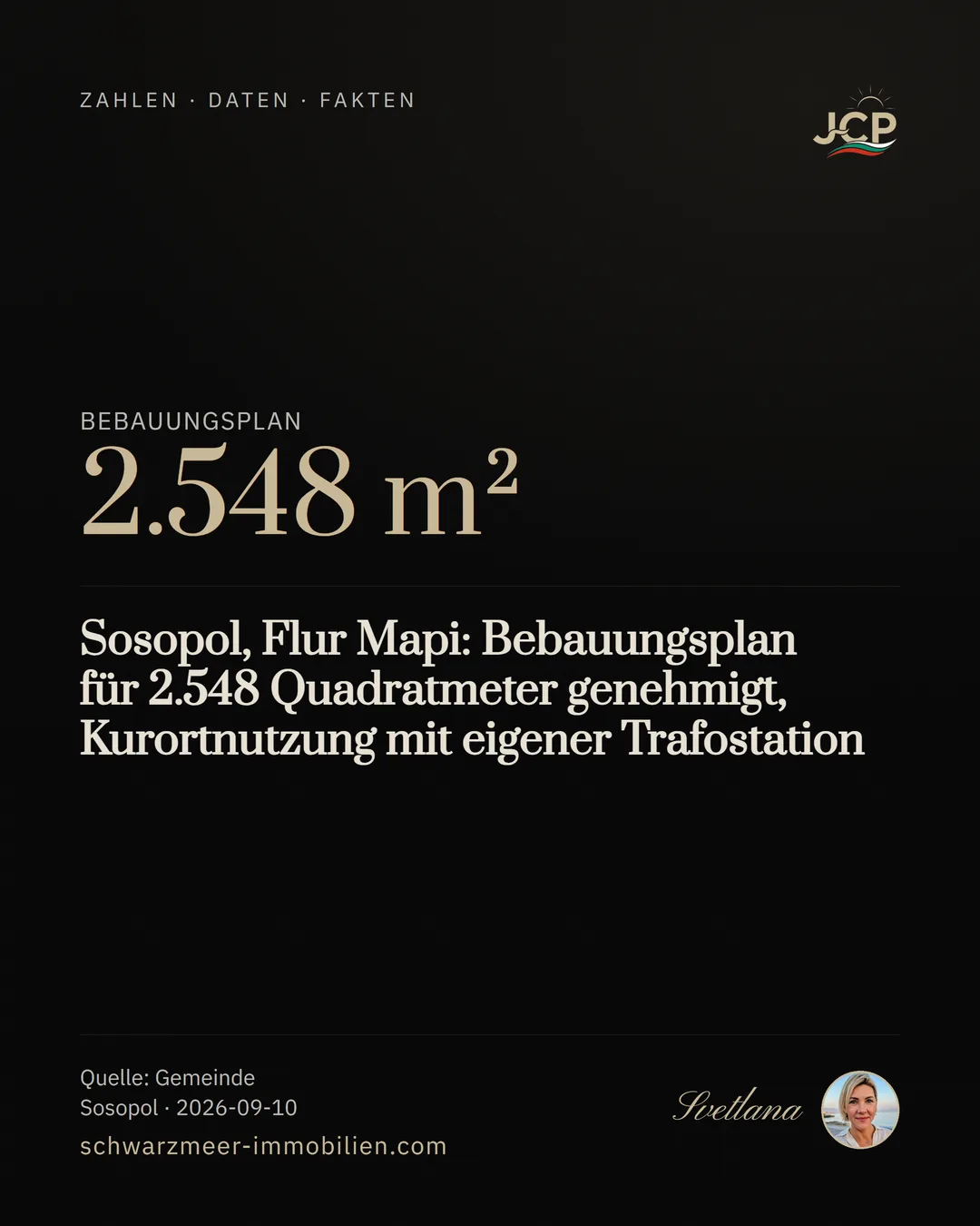 Sosopol, Flur Mapi: Bebauungsplan für 2.548 Quadratmeter genehmigt, Kurortnutzung mit eigener Trafostation