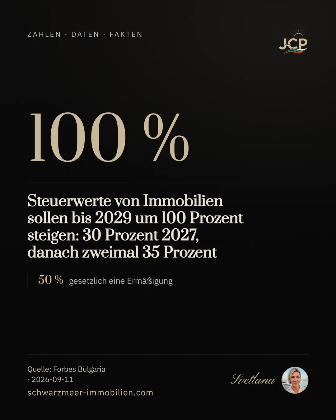 Steuerwerte von Immobilien sollen bis 2029 um 100 Prozent steigen: 30 Prozent 2027, danach zweimal 35 Prozent