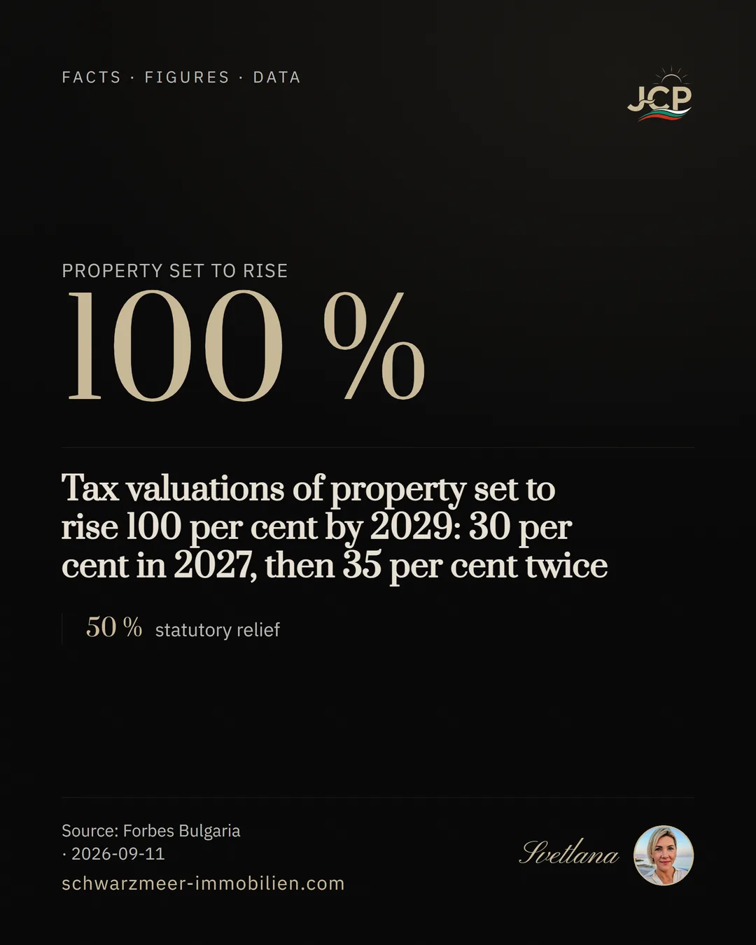 Tax valuations of property set to rise 100 per cent by 2029: 30 per cent in 2027, then 35 per cent twice