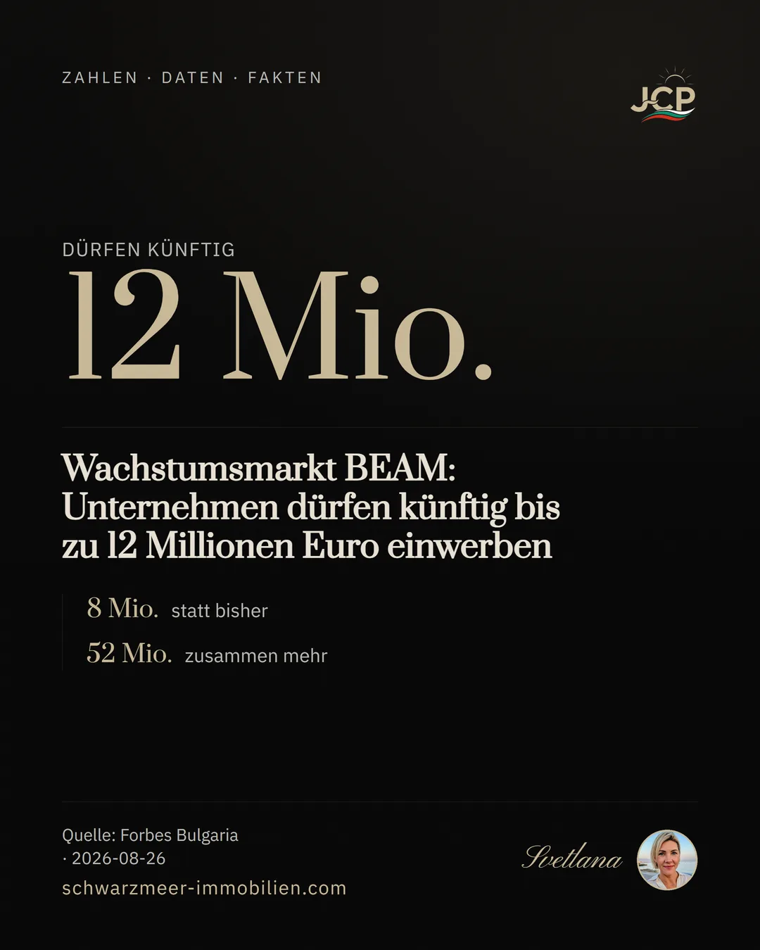 Wachstumsmarkt BEAM: Unternehmen dürfen künftig bis zu 12 Millionen Euro einwerben